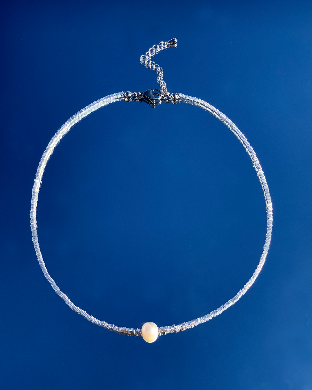 手作飾品品牌 Silhouette Spark 純銀項鍊 Aadav Necklace