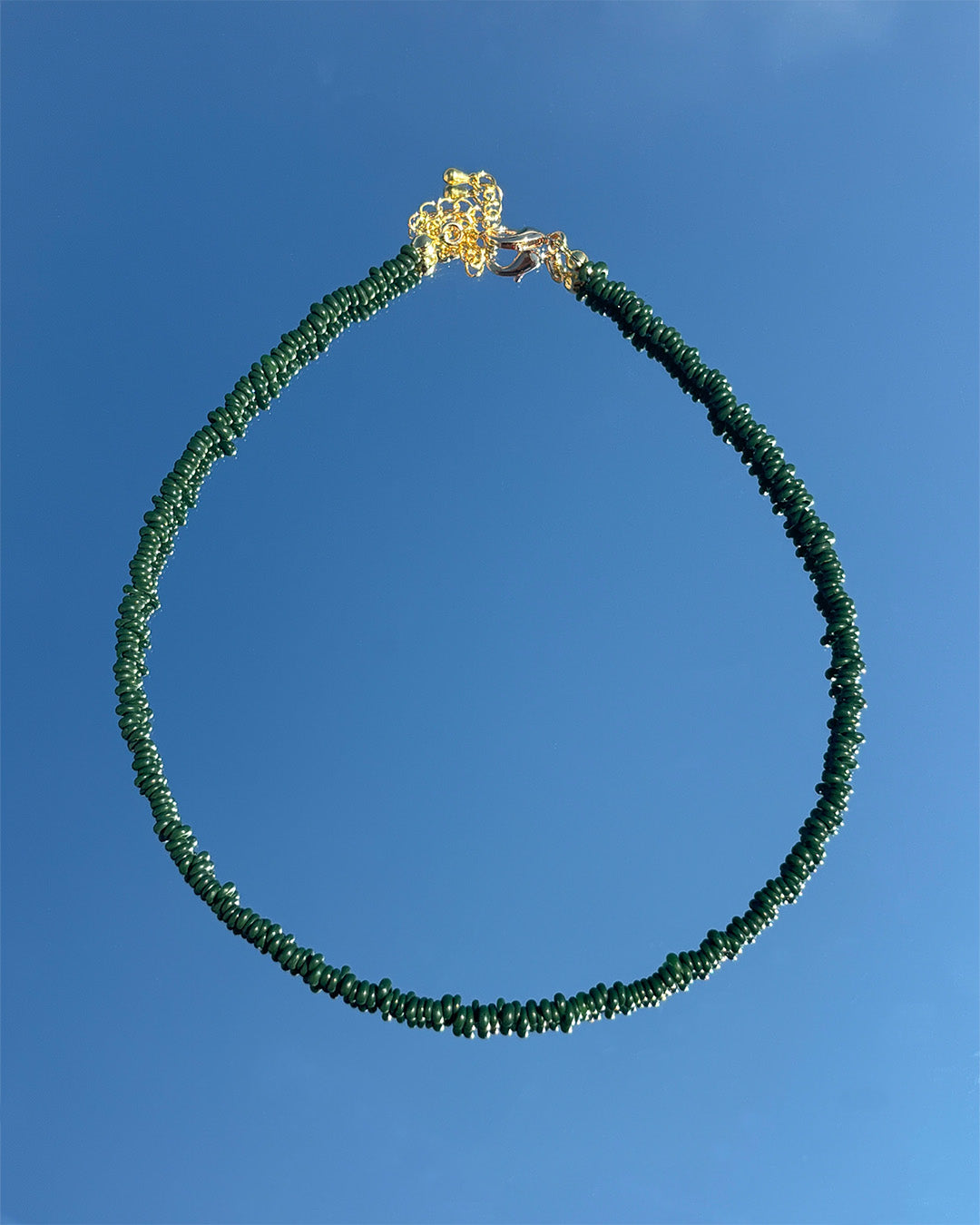 Silhouette Spark 峇里島選材系列 天然石項鍊 Ana Green Necklace