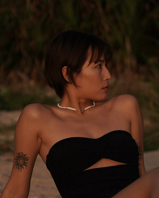 手作飾品品牌 Silhouette Spark 天然貝殼項鍊 Dylan Necklace