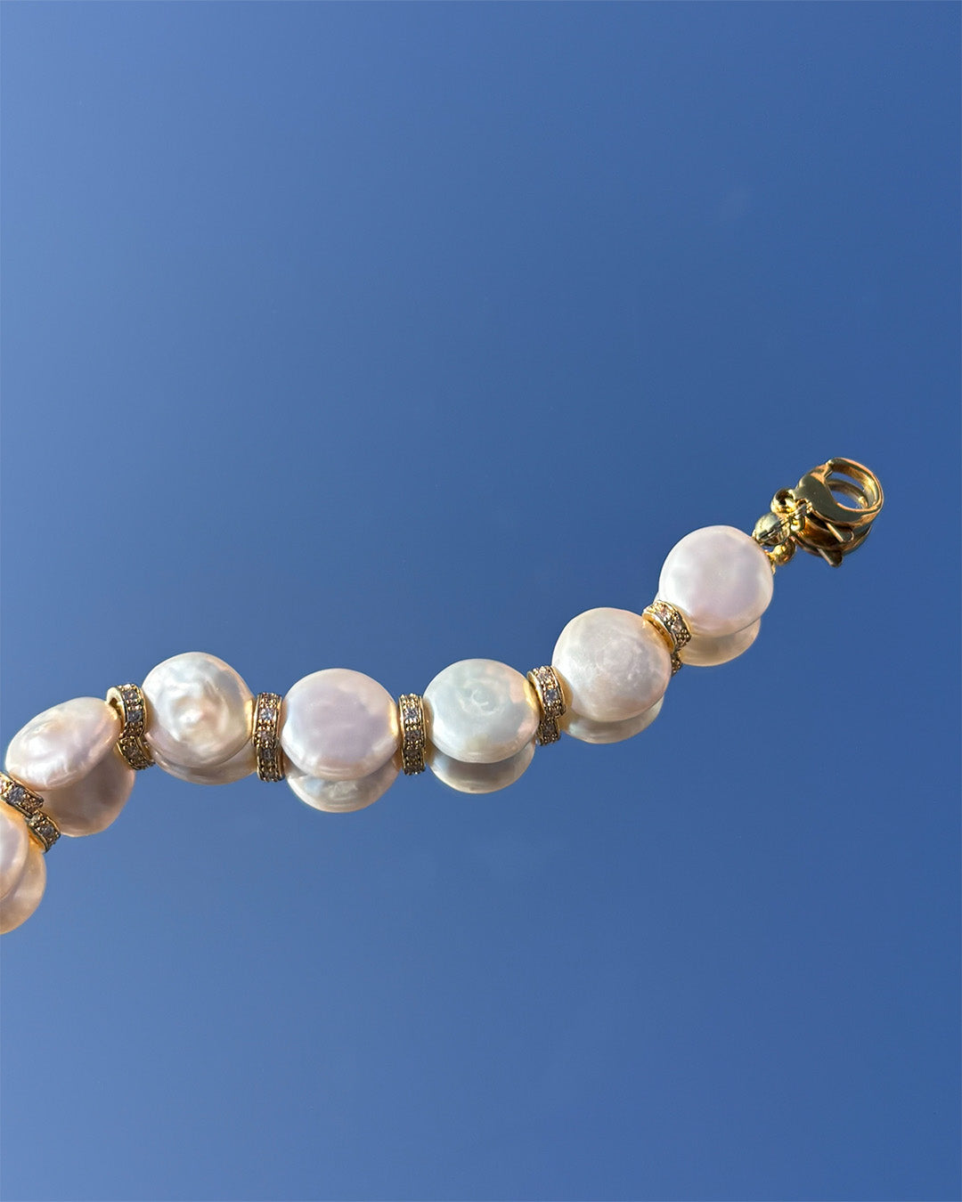 手作飾品品牌 Silhouette Spark 巴洛克珍珠手鍊 Emmy 手鍊 Emmy bracelet