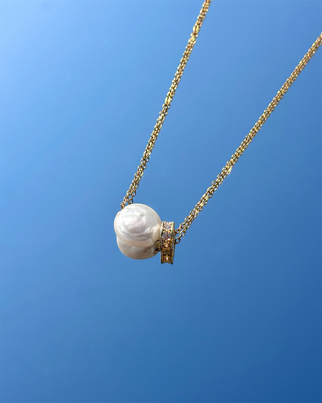 手作飾品品牌 Silhouette Spark 巴洛克珍珠項鍊 Emmy 項鍊 Emmy necklace