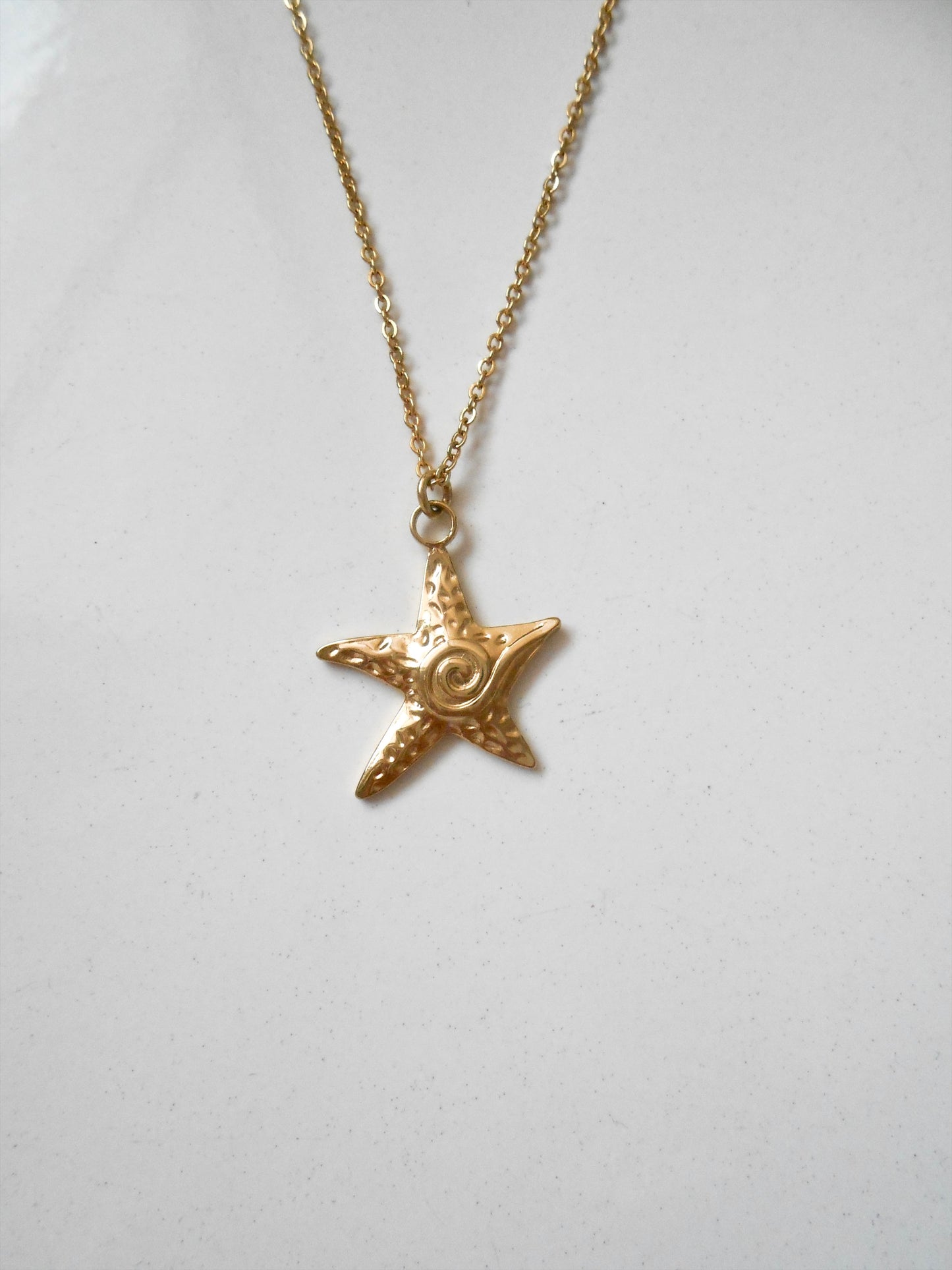 手作飾品品牌 Silhouette Spark 可碰水海星吊墜項鍊 Esta Necklace