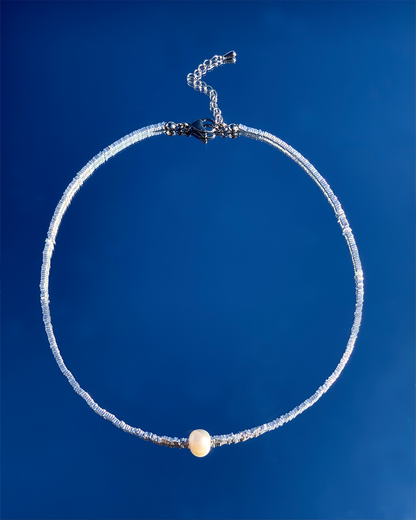 手作飾品品牌 Silhouette Spark 純銀項鍊 Aadav Necklace