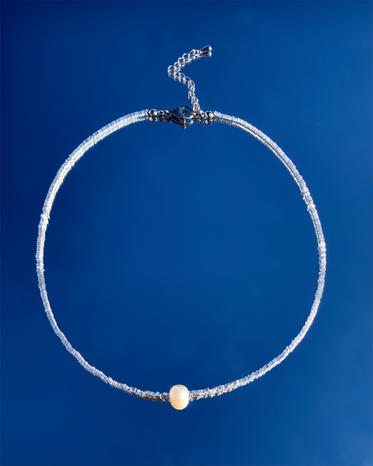 手作飾品品牌 Silhouette Spark 純銀項鍊 Aadav Necklace