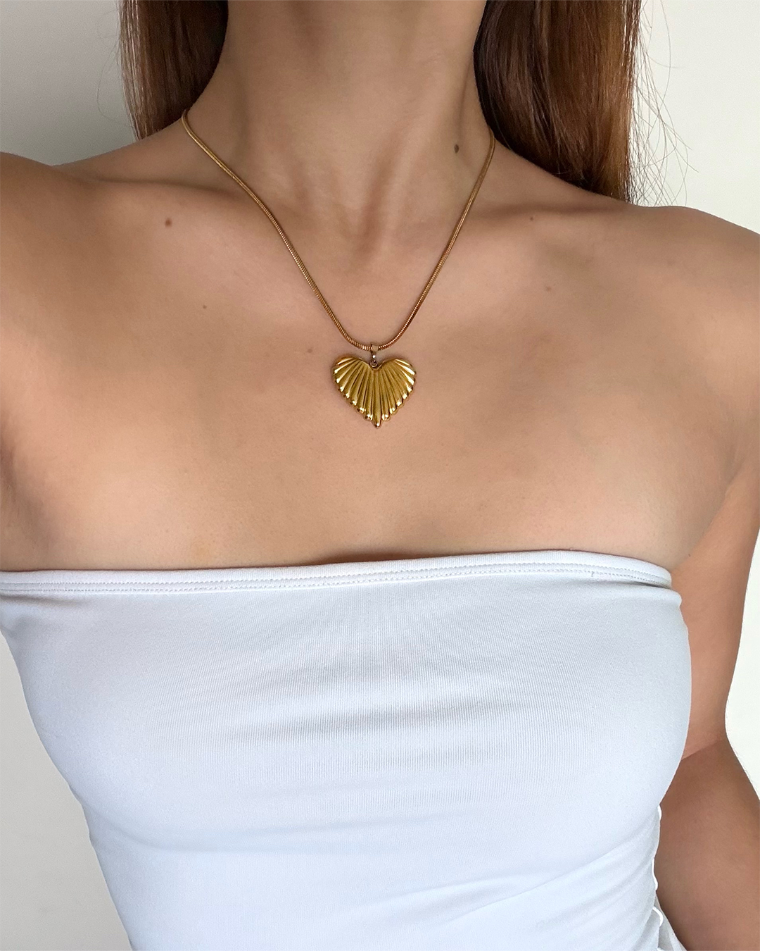手作飾品品牌 Silhouette Spark 愛心吊墜項鍊 AMI 項鍊 AMI necklace