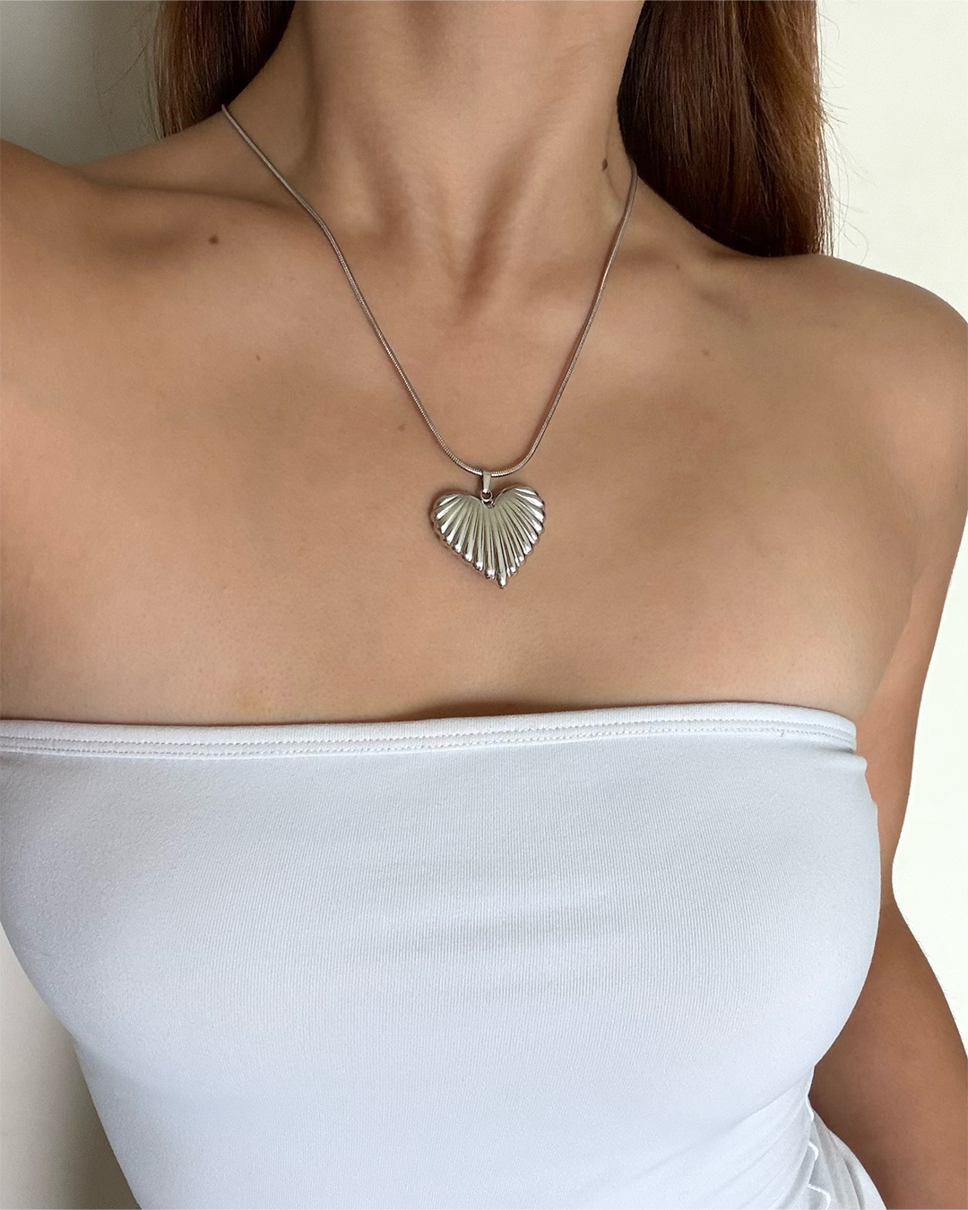 手作飾品品牌 Silhouette Spark 愛心吊墜項鍊 AMI 項鍊 AMI necklace