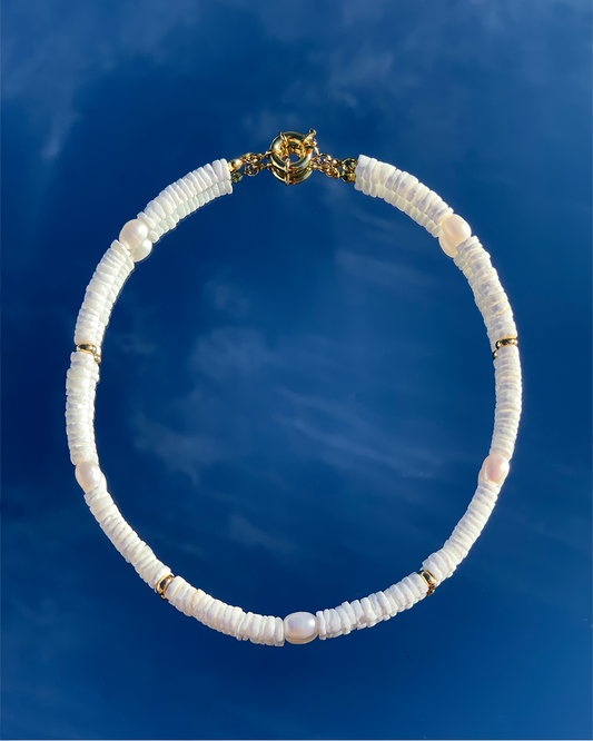 手作飾品品牌 Silhouette Spark 天然貝殼項鍊 Dylan Necklace