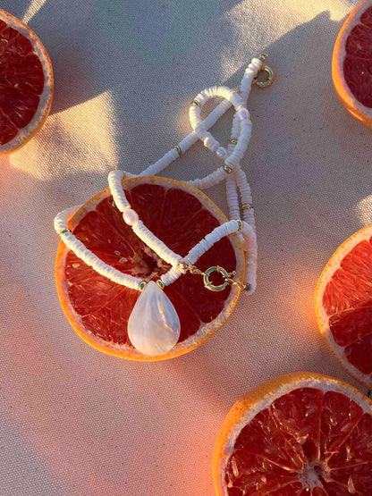手作飾品品牌 Silhouette Spark 天然貝殼項鍊 Dylan Necklace