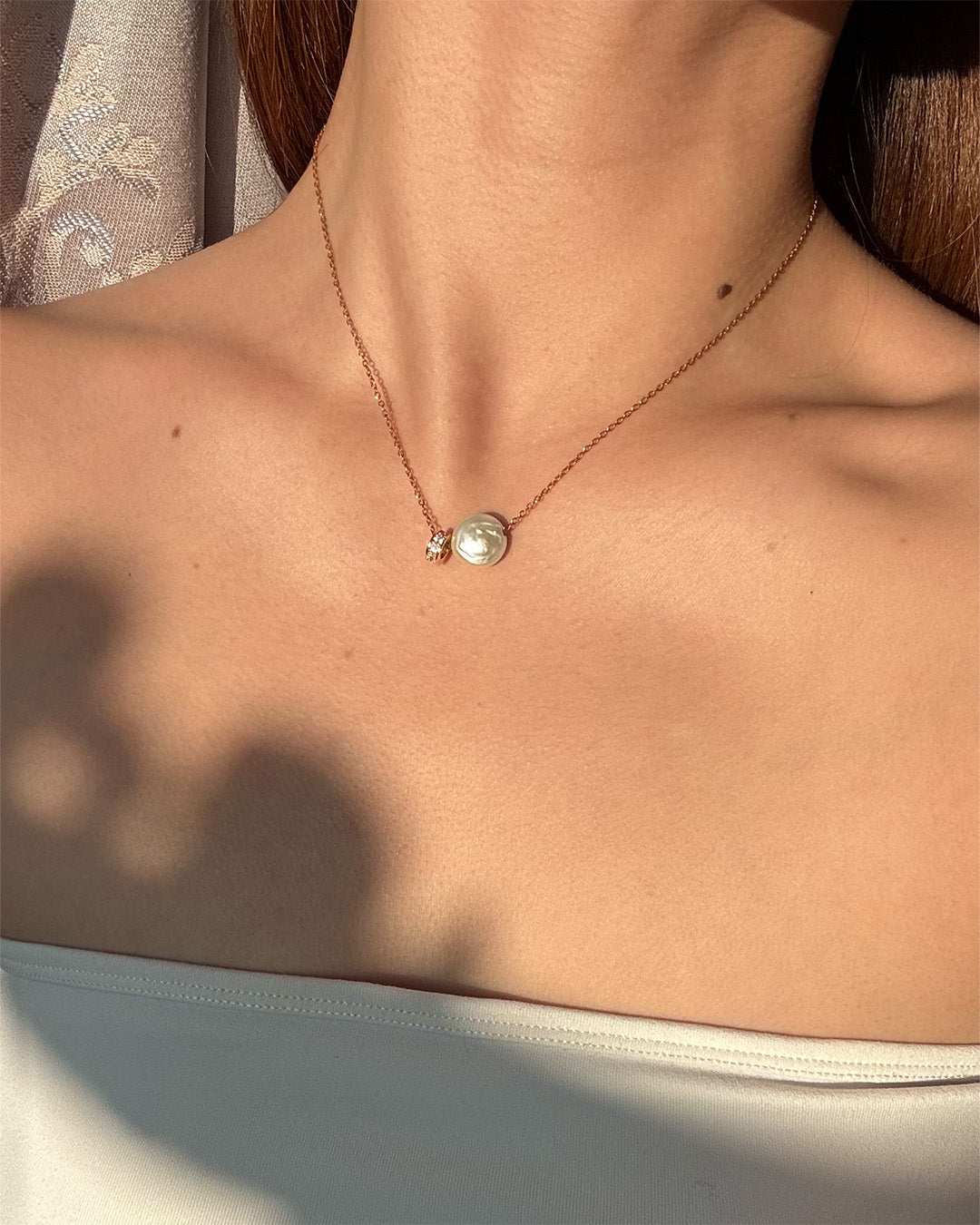 手作飾品品牌 Silhouette Spark 巴洛克珍珠項鍊 Emmy 項鍊 Emmy necklace