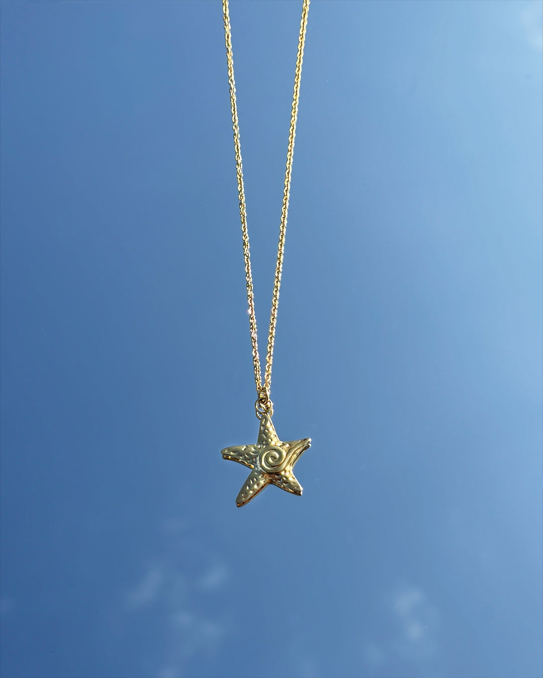 手作飾品品牌 Silhouette Spark 可碰水海星吊墜項鍊 Esta Necklace