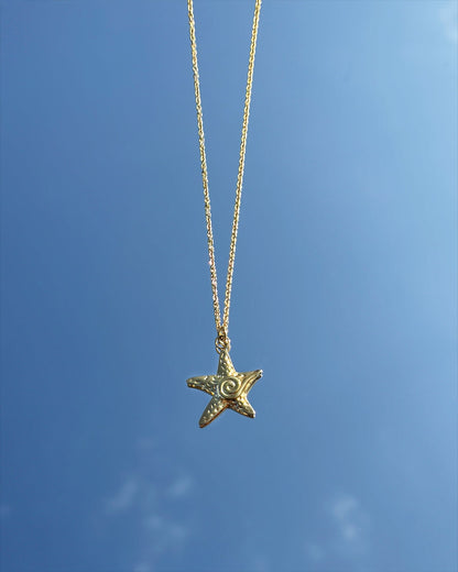 手作飾品品牌 Silhouette Spark 可碰水海星吊墜項鍊 Esta Necklace