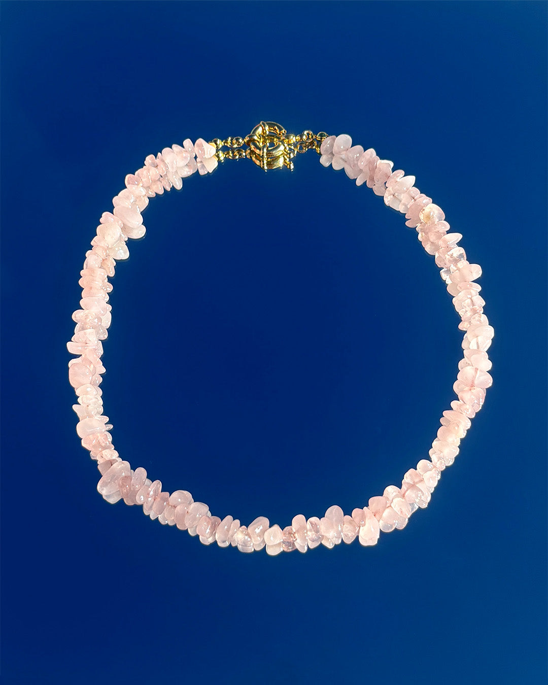 手作飾品品牌 Silhouette Spark 天然石項鍊 粉晶項鍊 Ife Necklace