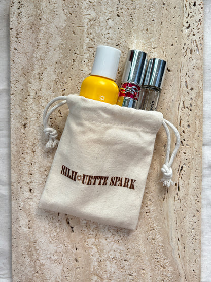SILHOUETTE SPARK drawstring pouch