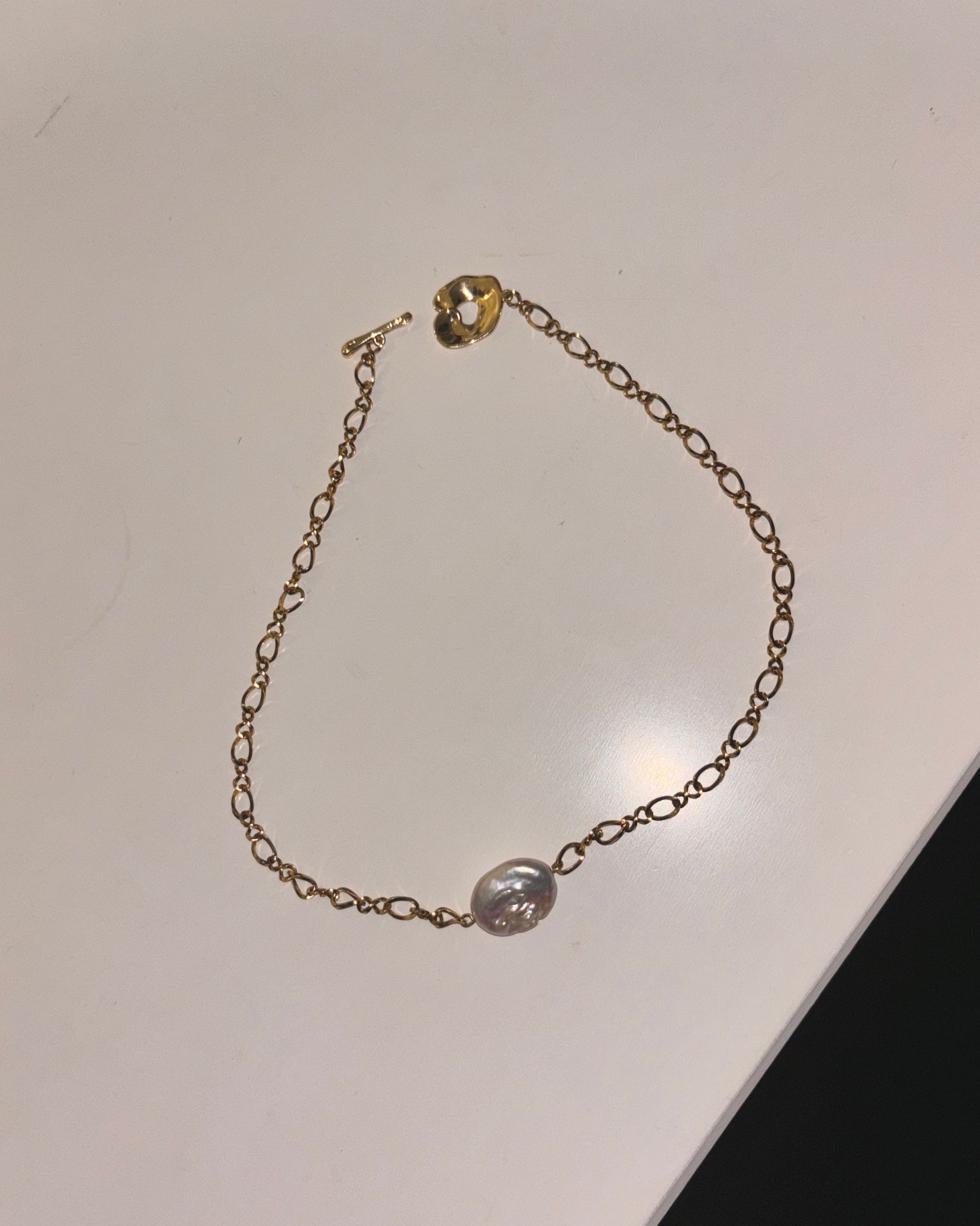 手作飾品品牌 Silhouette Spark 巴洛克珍珠項鍊 Nova Necklace