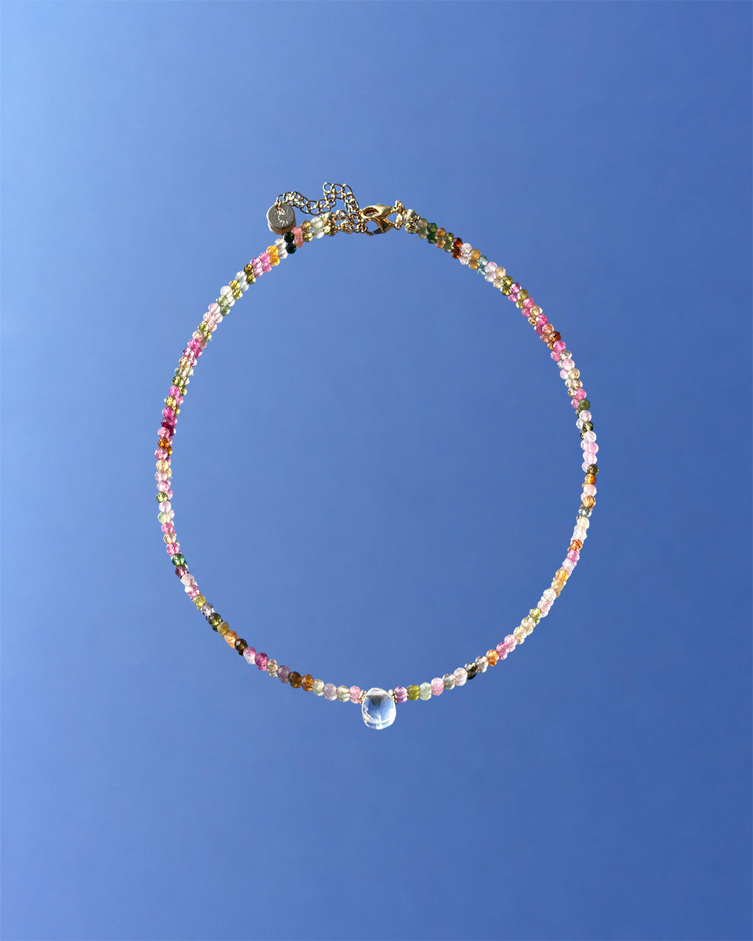 手作飾品品牌 Silhouette Spark 碧璽白水晶項鍊 Ivy 項鍊 Ivy necklace