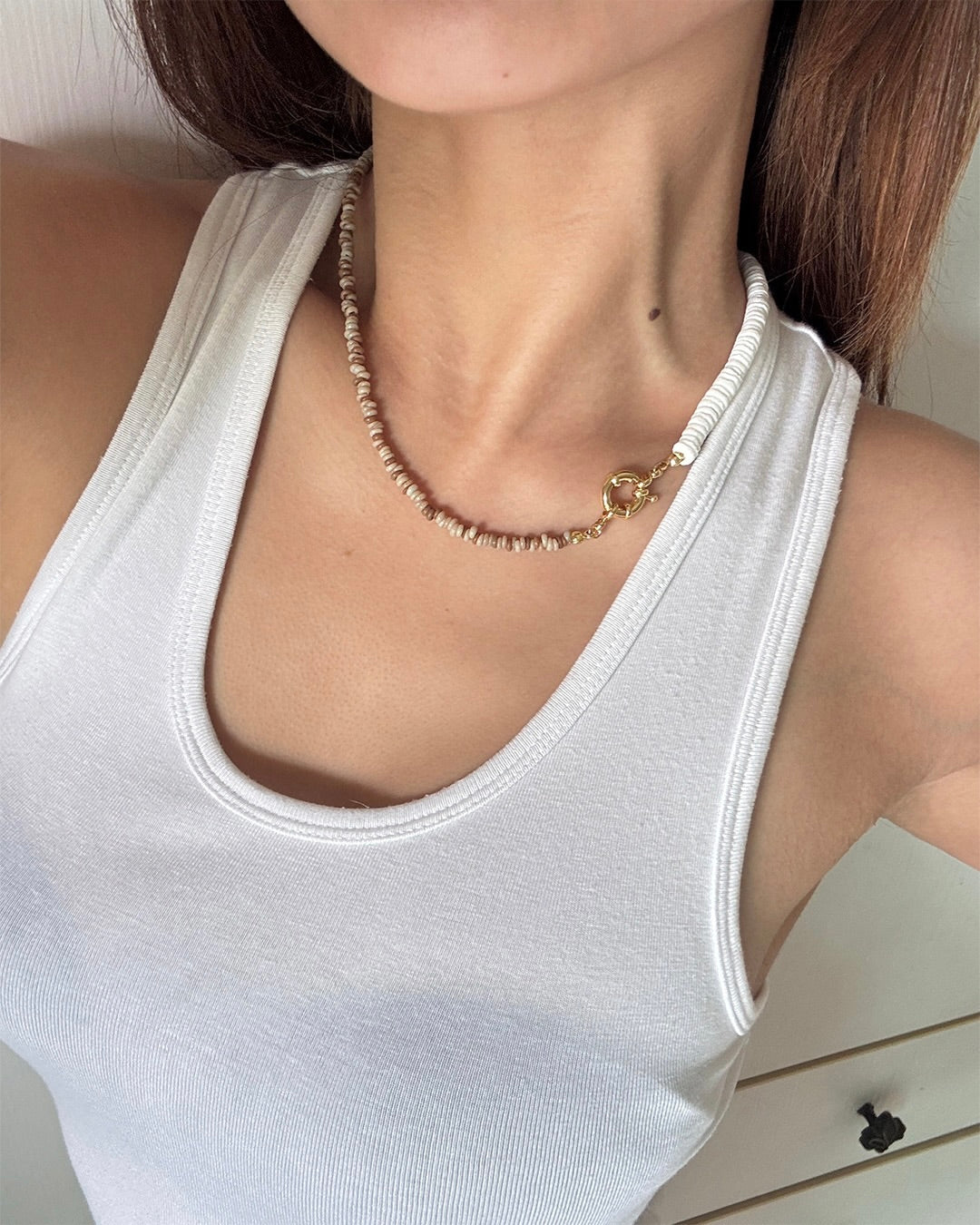 手作飾品品牌 Silhouette Spark 峇里島限定選材 Koa Necklace
