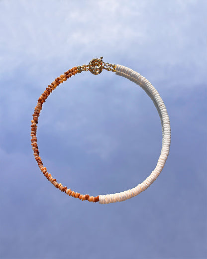 手作飾品品牌 Silhouette Spark 峇里島限定選材 Koa Necklace