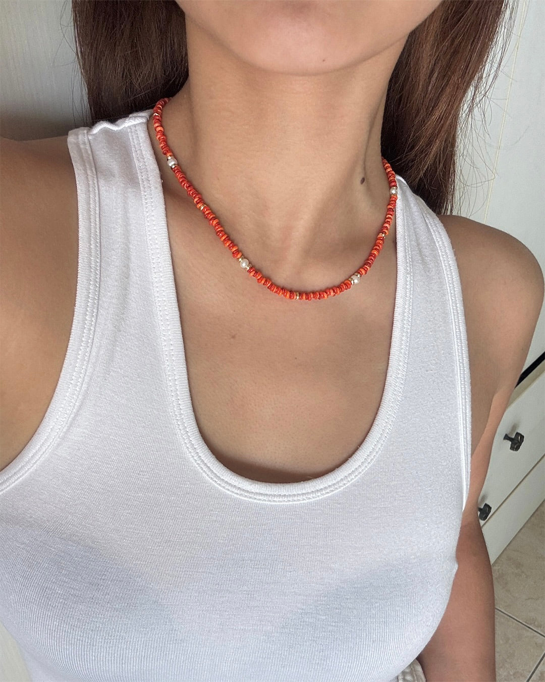 手作飾品品牌 Silhouette Spark 峇里島限定選材 Nora Necklace