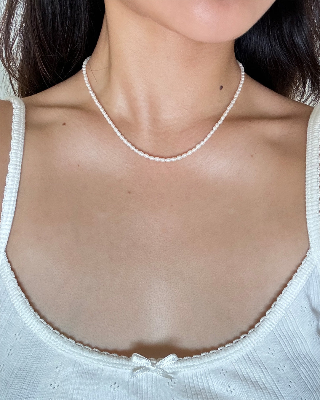手作飾品品牌 Silhouette Spark 天然珍珠項鍊 Norm Necklace