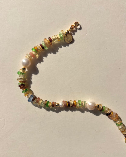 手作飾品品牌 Silhouette Spark 彩色珍珠項鍊 Ollie 項鍊 Ollie necklace