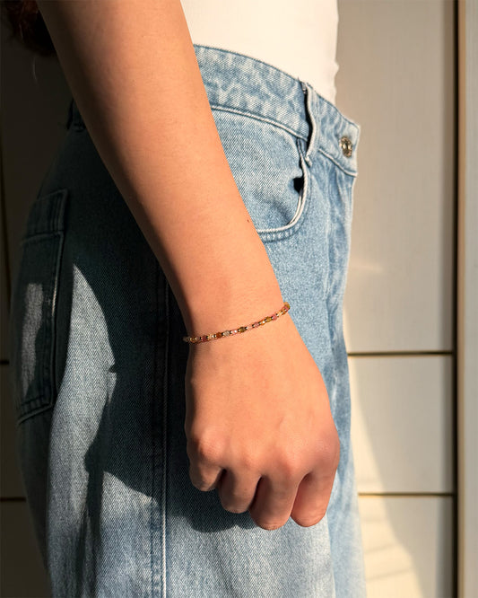 手作飾品品牌 Silhouette Spark 碧璽手鍊 Remi 手鍊 Remy bracelet