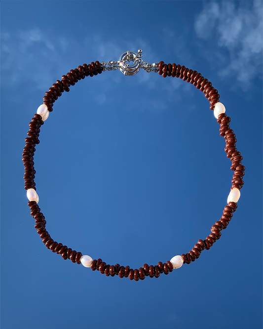 Silhouette Spark 峇里島選材系列 天然石Sill 項鍊 Sill necklace