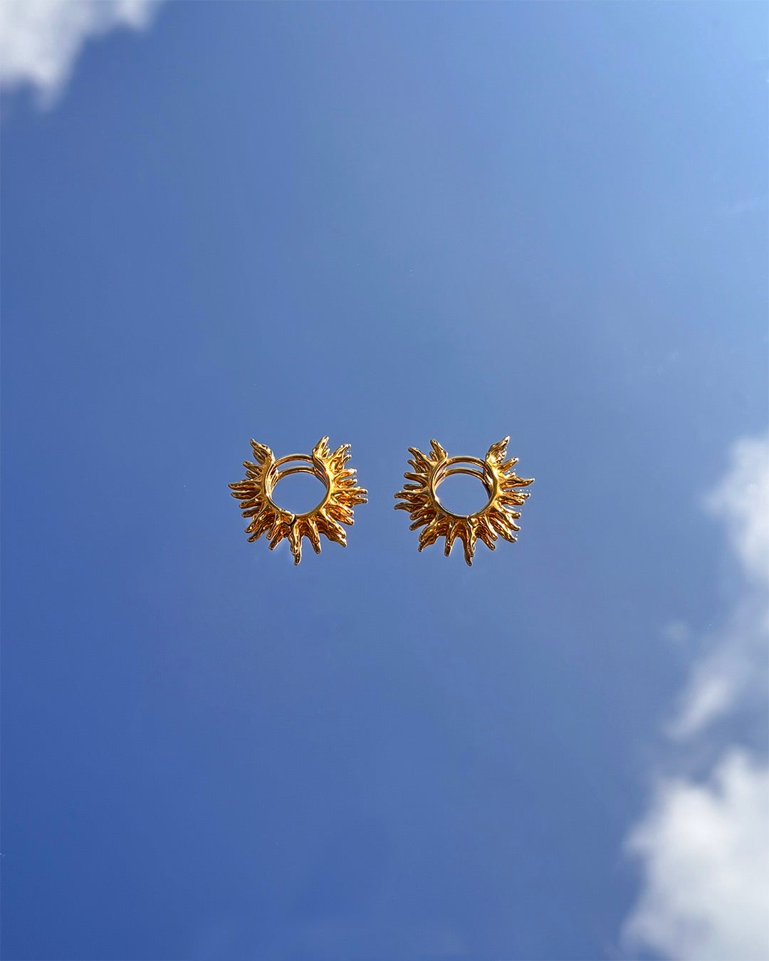 手作飾品品牌 Silhouette Spark 選物太陽耳環 Sol Earrings