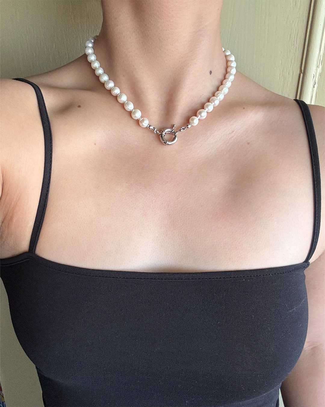 手作飾品品牌 Silhouette Spark 天然珍珠項鍊 Standard Necklace