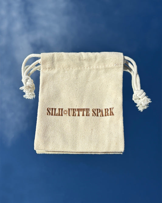 SILHOUETTE SPARK drawstring pouch