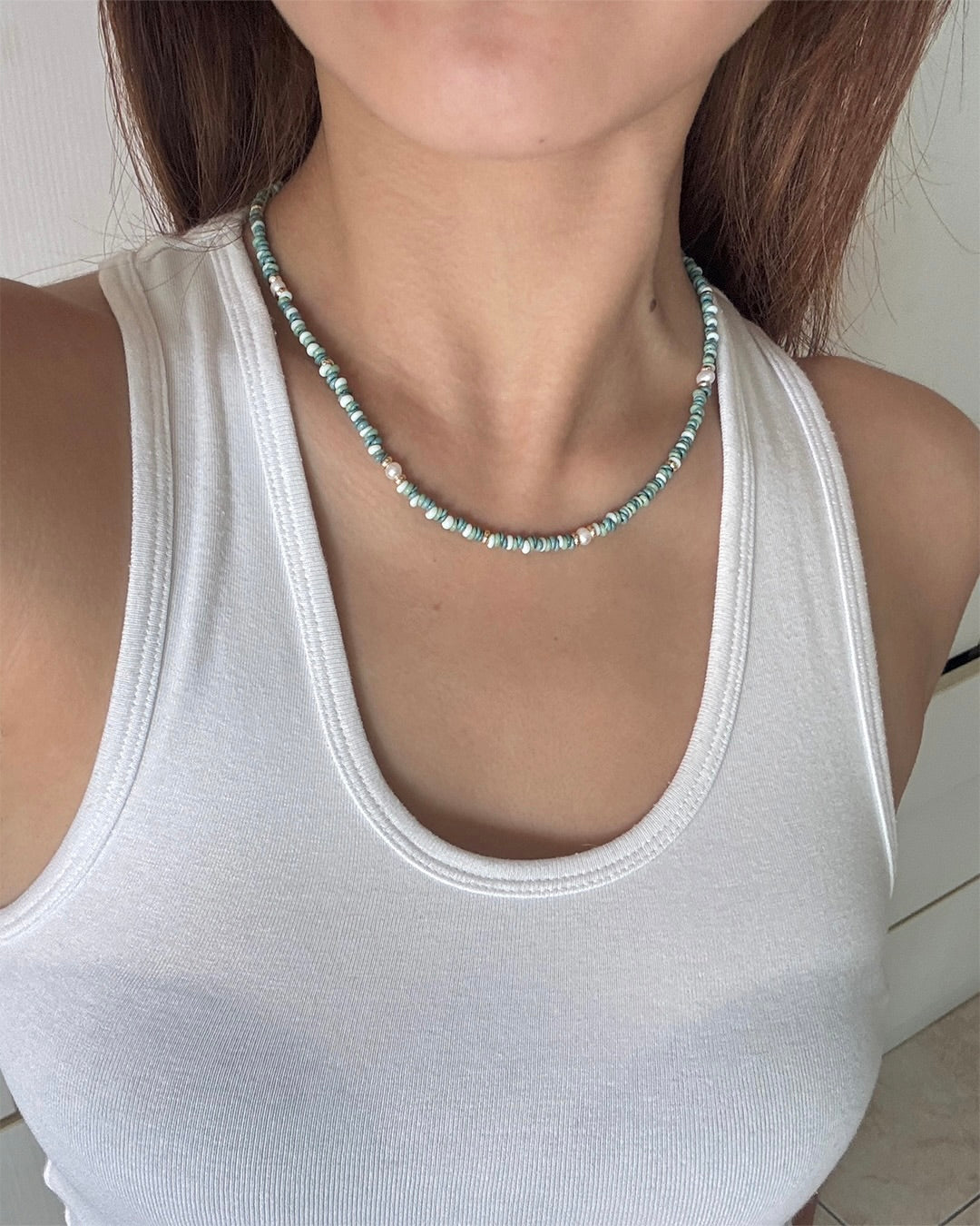 手作飾品品牌 Silhouette Spark 峇里島限定選材 Tane Necklace