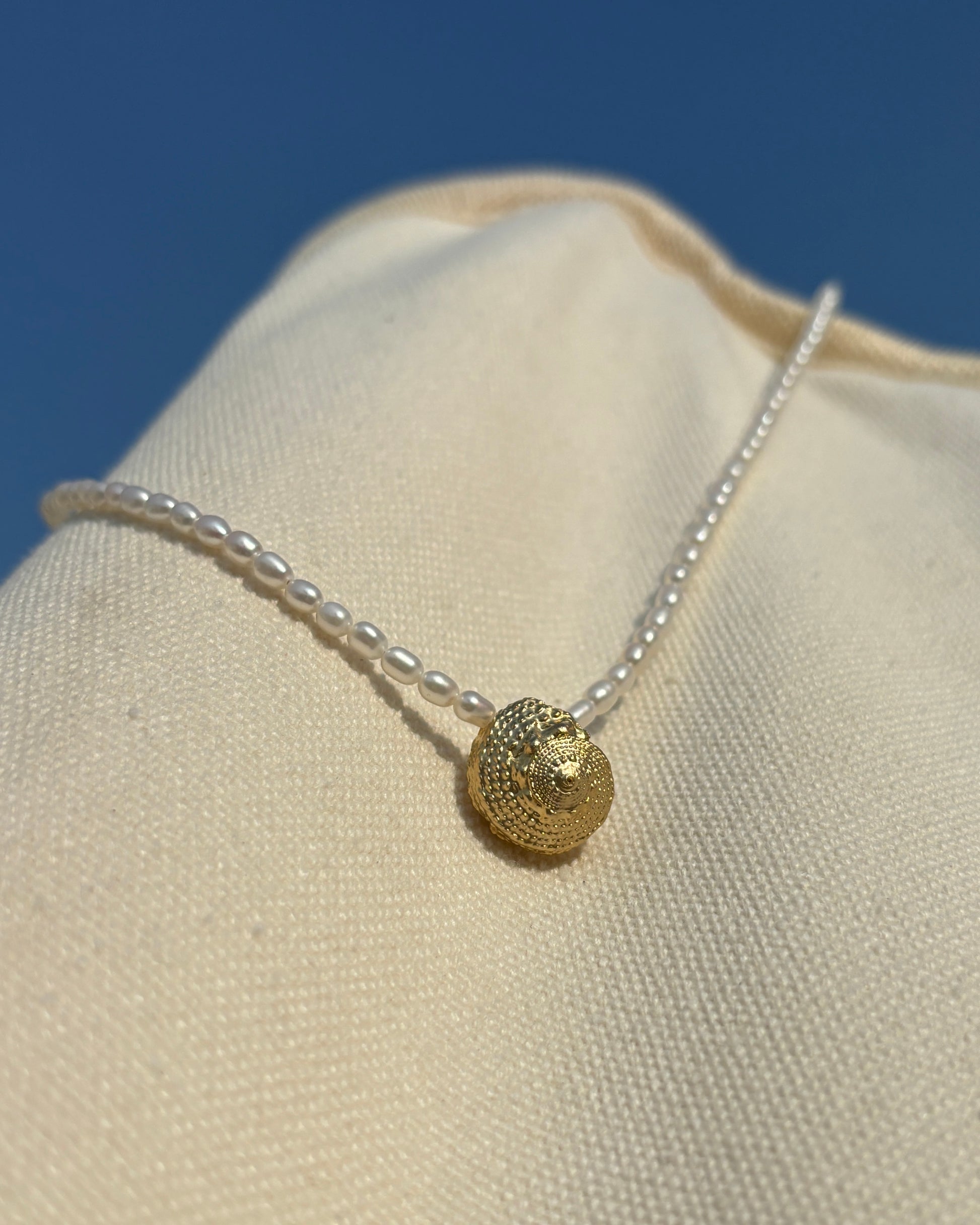 手作飾品品牌 Silhouette Spark 貝殼珍珠項鍊 Uiara Necklace