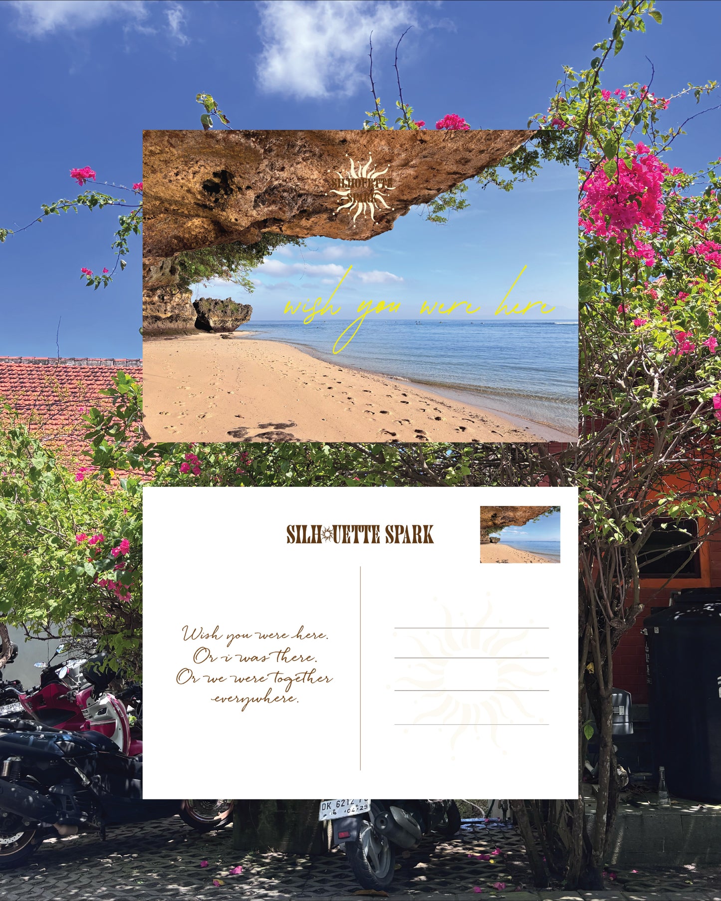 Postcards from Bali 明信片 - 三入組